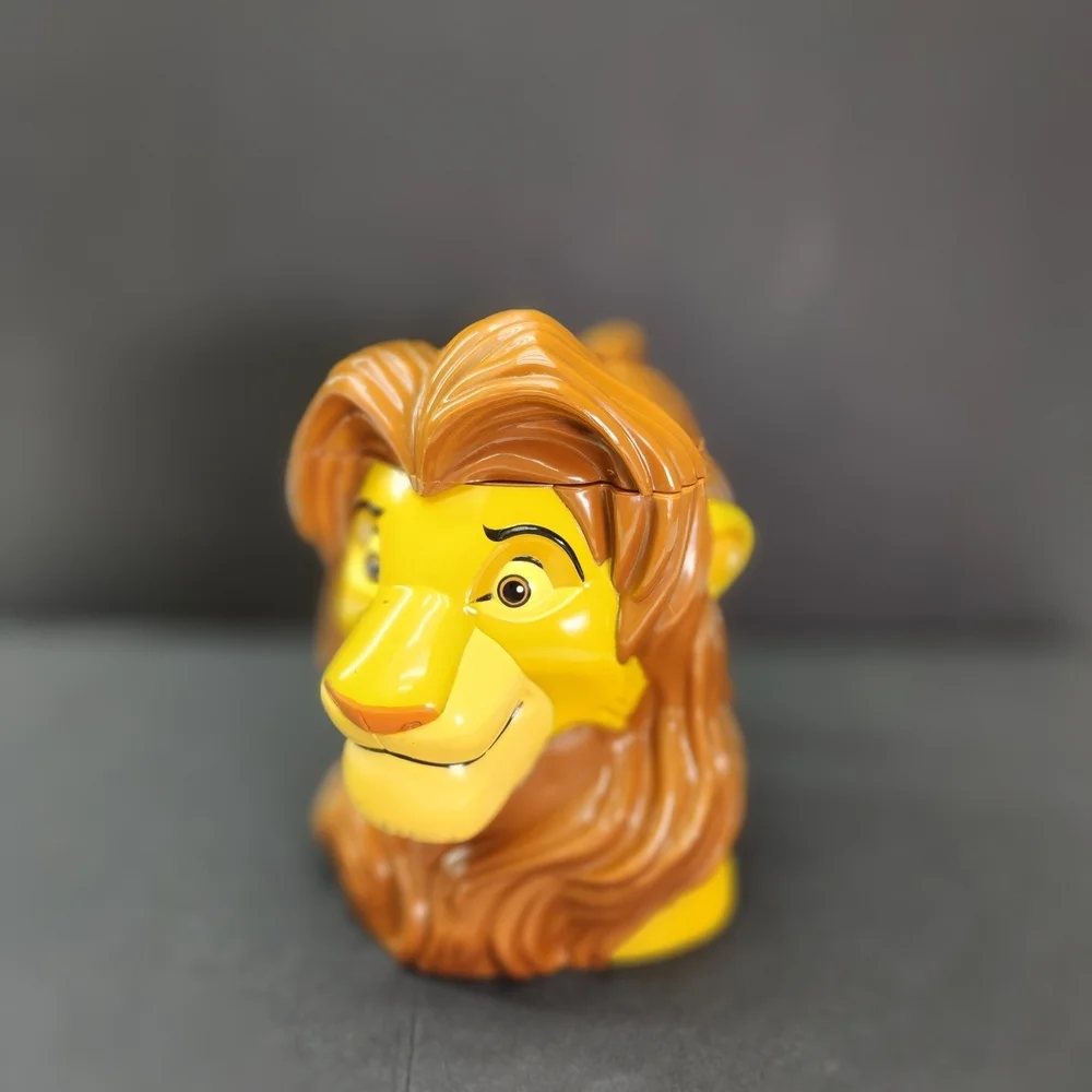 Vintage 1998 Disney On Ice The Lion King Simba Flip- Top Mug